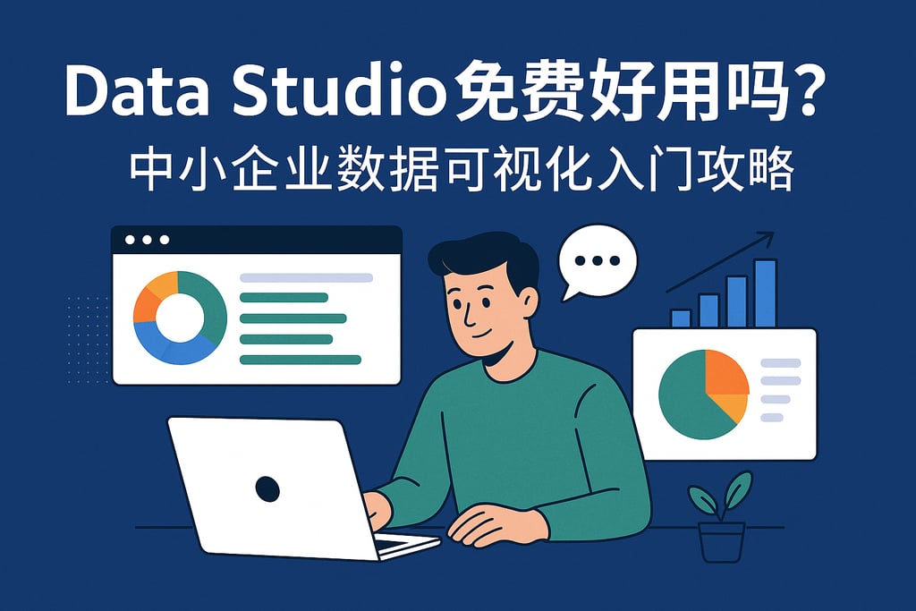 Data Studio免费好用吗？中小企业数据可视化入门攻略